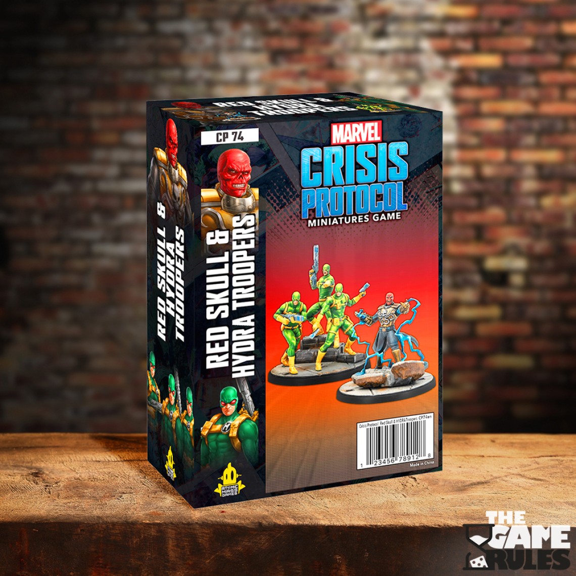 Atomic Mass Games Marvel: Crisis Protocol - Red Skull & Hydra Troops - Espansione In Inglese - 3
